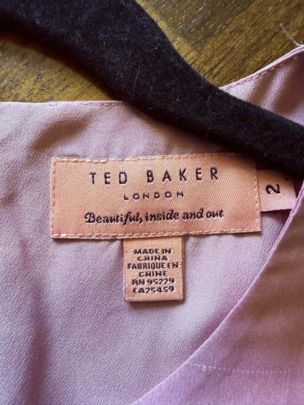 Ted Baker Knee Length Sleeveless Boat Neckline Dandelion Ombre Dress Size 2 - Picture 7 of 12